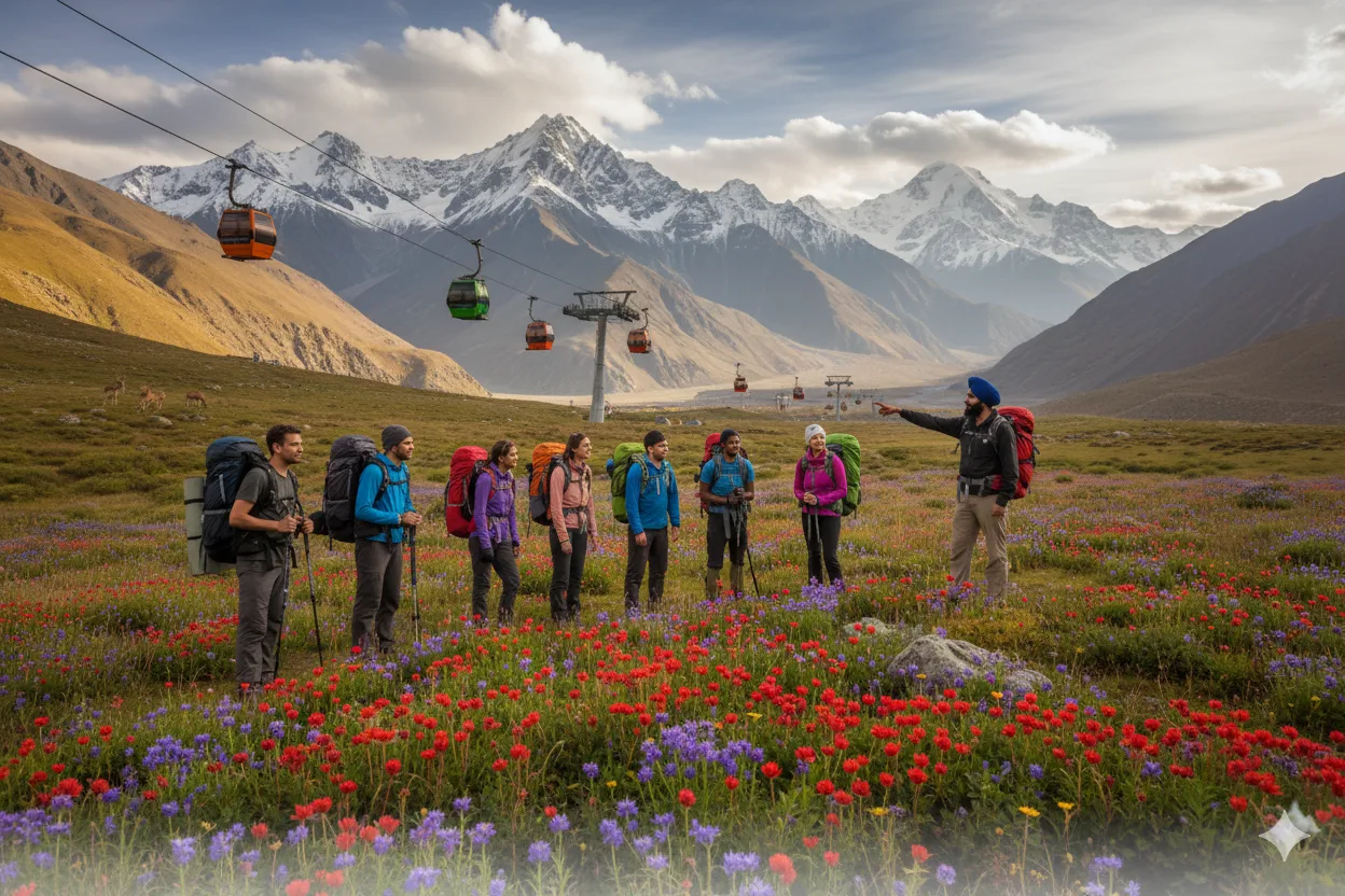 Day 3: Gulmarg Adventure â€“ Gondola Ride, Adventure Sports, Mountain Photography, Cultural Lunch, Return to Srinagar