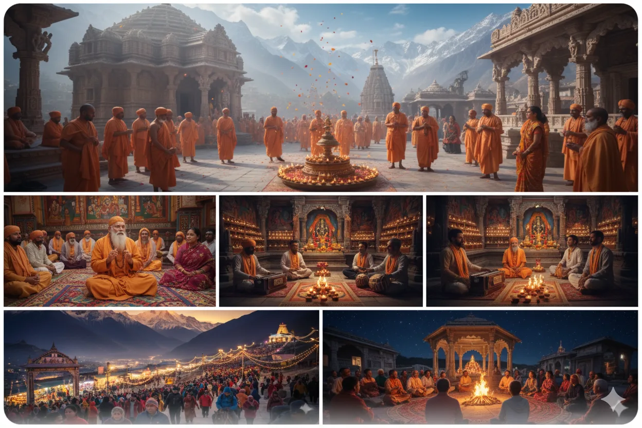 Day 4: Spiritual Activities â€“ Temple Visit, Prayer Sessions, Spiritual Discourse, Divine Blessings