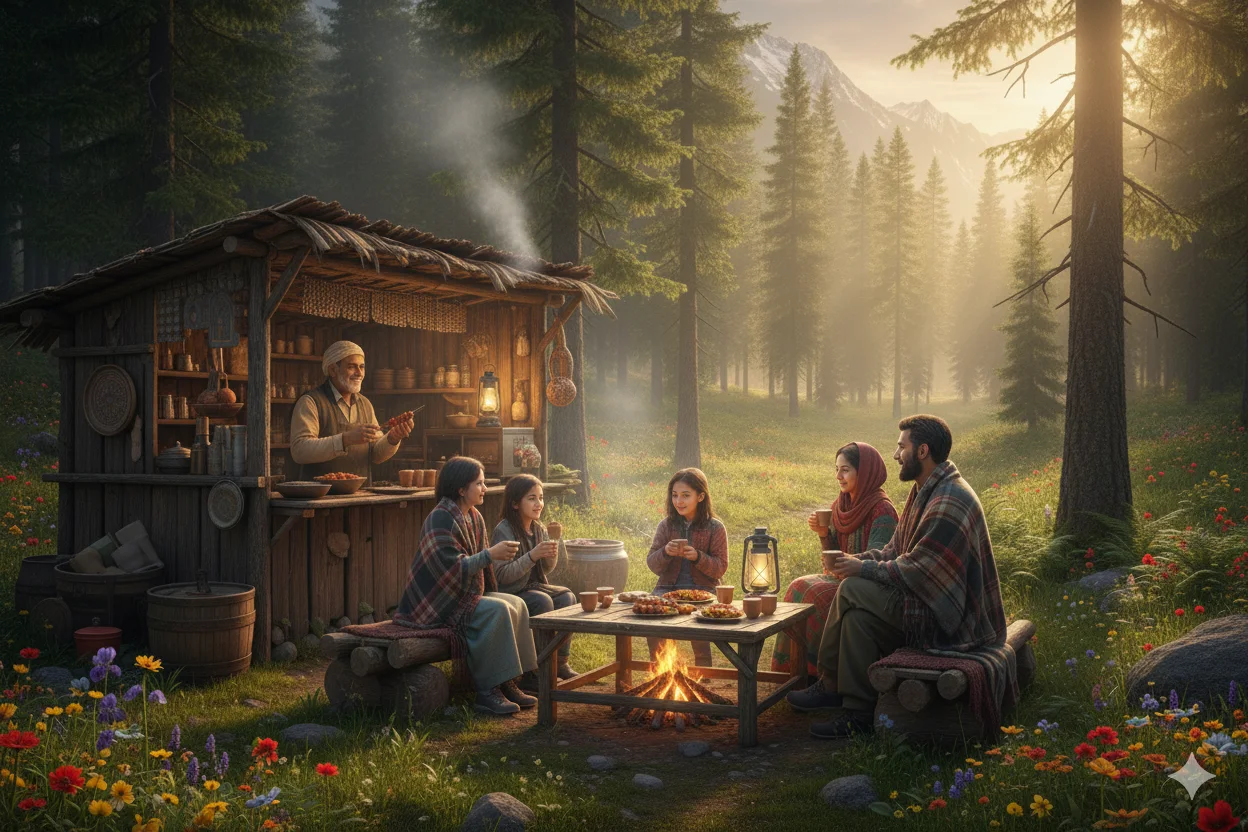 Local Tea & Snack Stalls