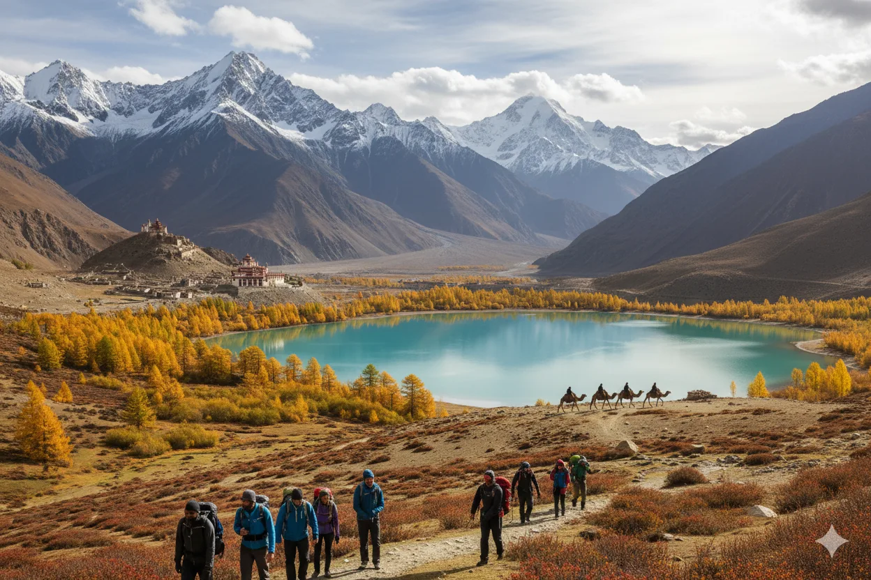 Day 3: Kargil to Leh â€“ Cross Fotu La Pass, Lamayuru Moonland, Magnetic Hill, Leh Palace View, Overnight in Heritage Hotel