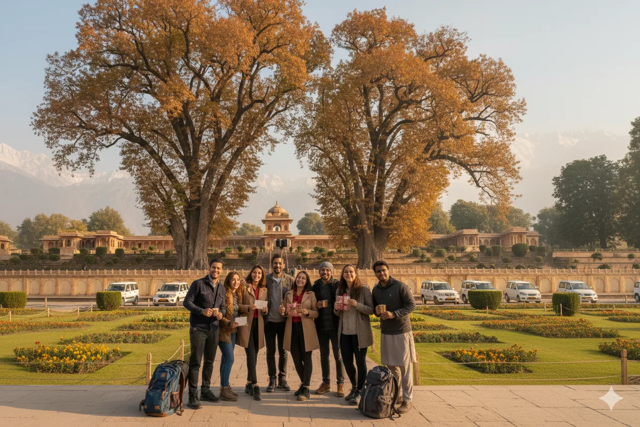 Day 3: Departure â€“ Morning Tea in Garden, Souvenir Shopping, Airport Transfer with Winter Memories & Warm Wishes